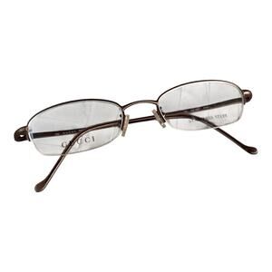 NWT Gucci  GG261 Wire Frame  Half  Wire Frame Glasses Made In Italy